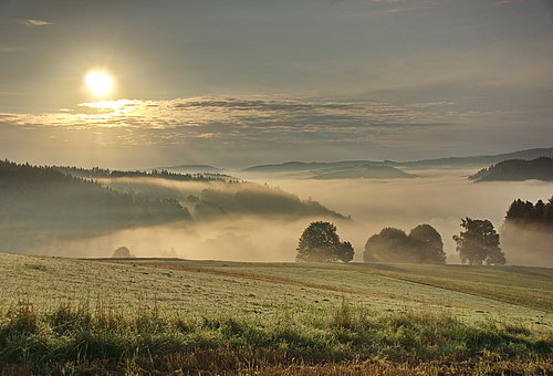 Blick auf Lauenstein im Herbst, Foto Jan Nickel