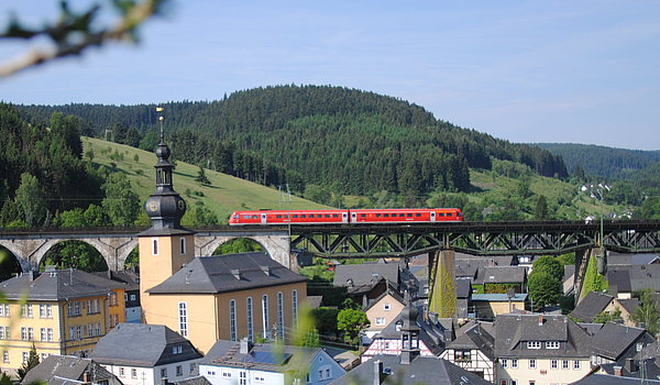 Stadtkern mit Trogenbachviadukt