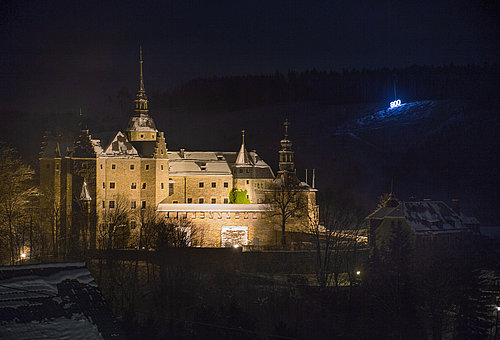 Burg Lauenstein mit der 800