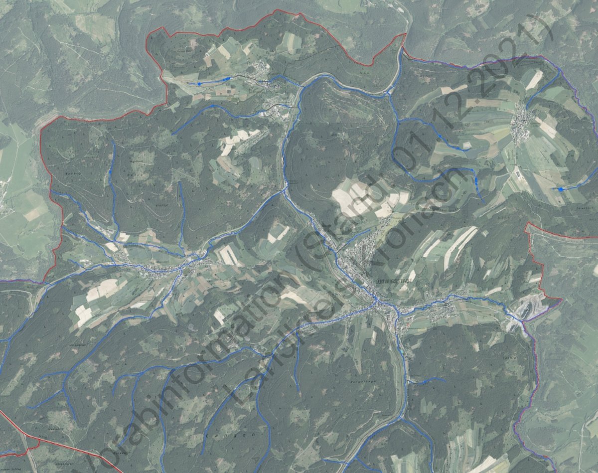 Gewässerrandstreifenkarte